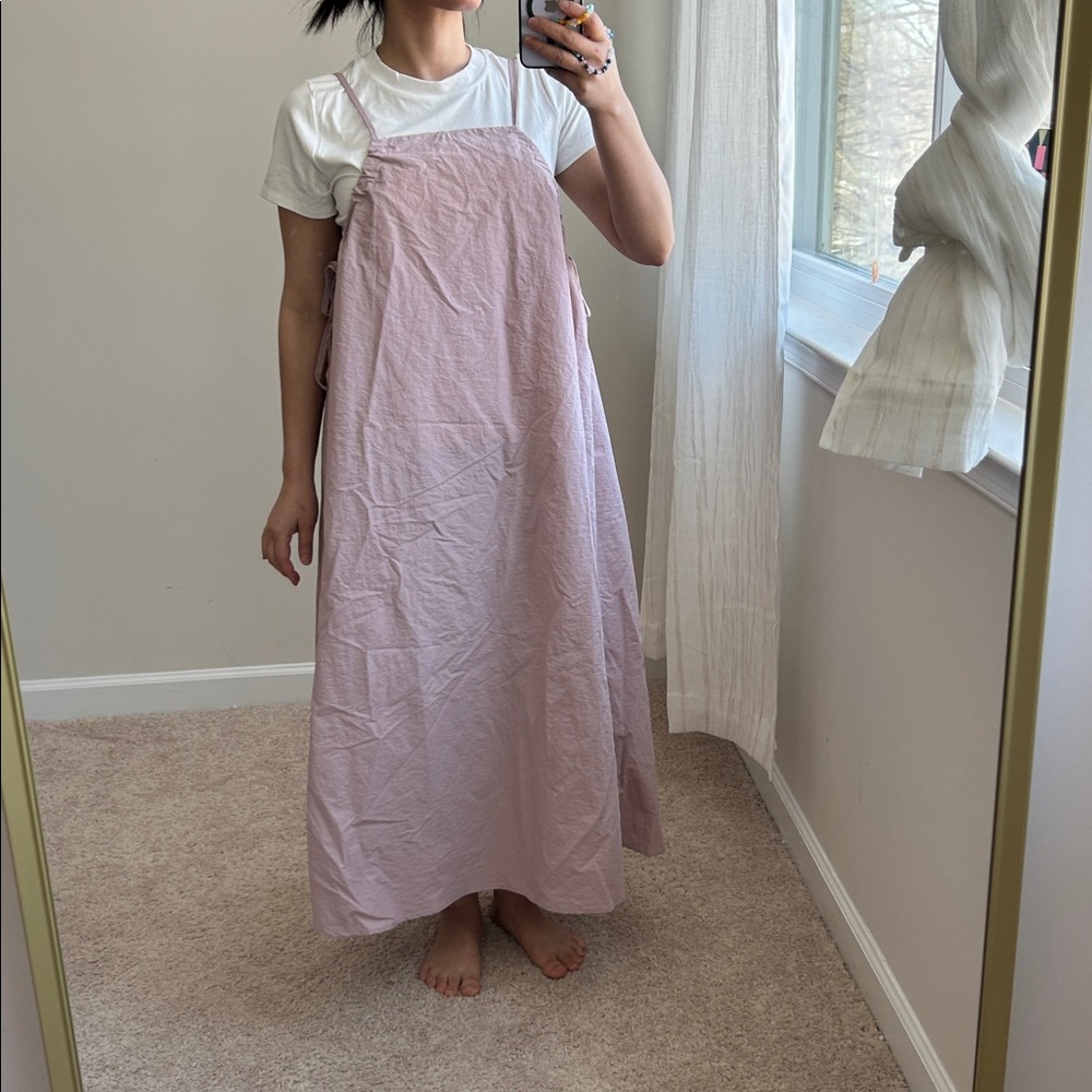 Muted pink baggy dress. S/M